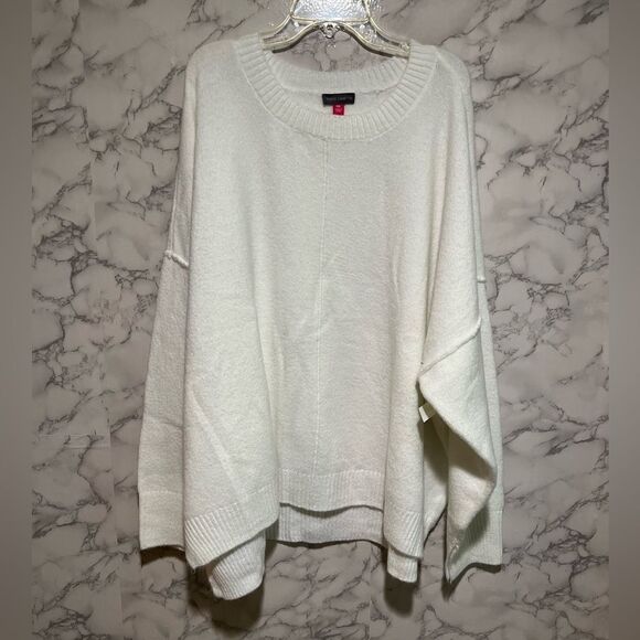 Vince Camuto Seamed Crewneck Sweater - Picture 3 of 13